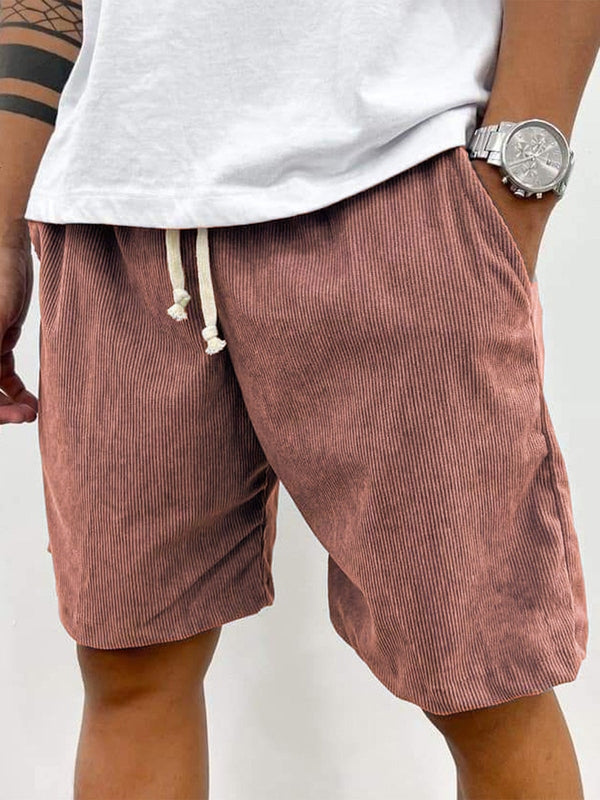 Modieuze casual heren korte broek voor de zomer, stijlvol & comfortabel.