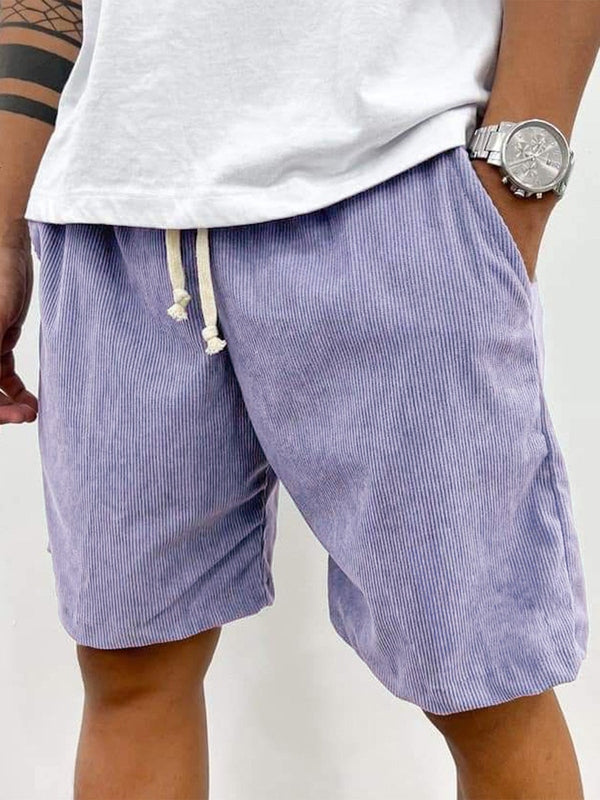 Heren zomer korte broek, relaxte pasvorm, veelzijdig voor casual lente outfits.