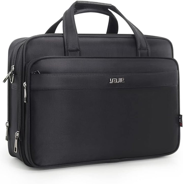 Heren laptop & business schoudertas van canvas voor professioneel gebruik en organisatie.