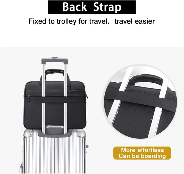 Veelzijdige heren business schoudertas, ook perfect als laptoptas voor dagelijks zakelijk gebruik.