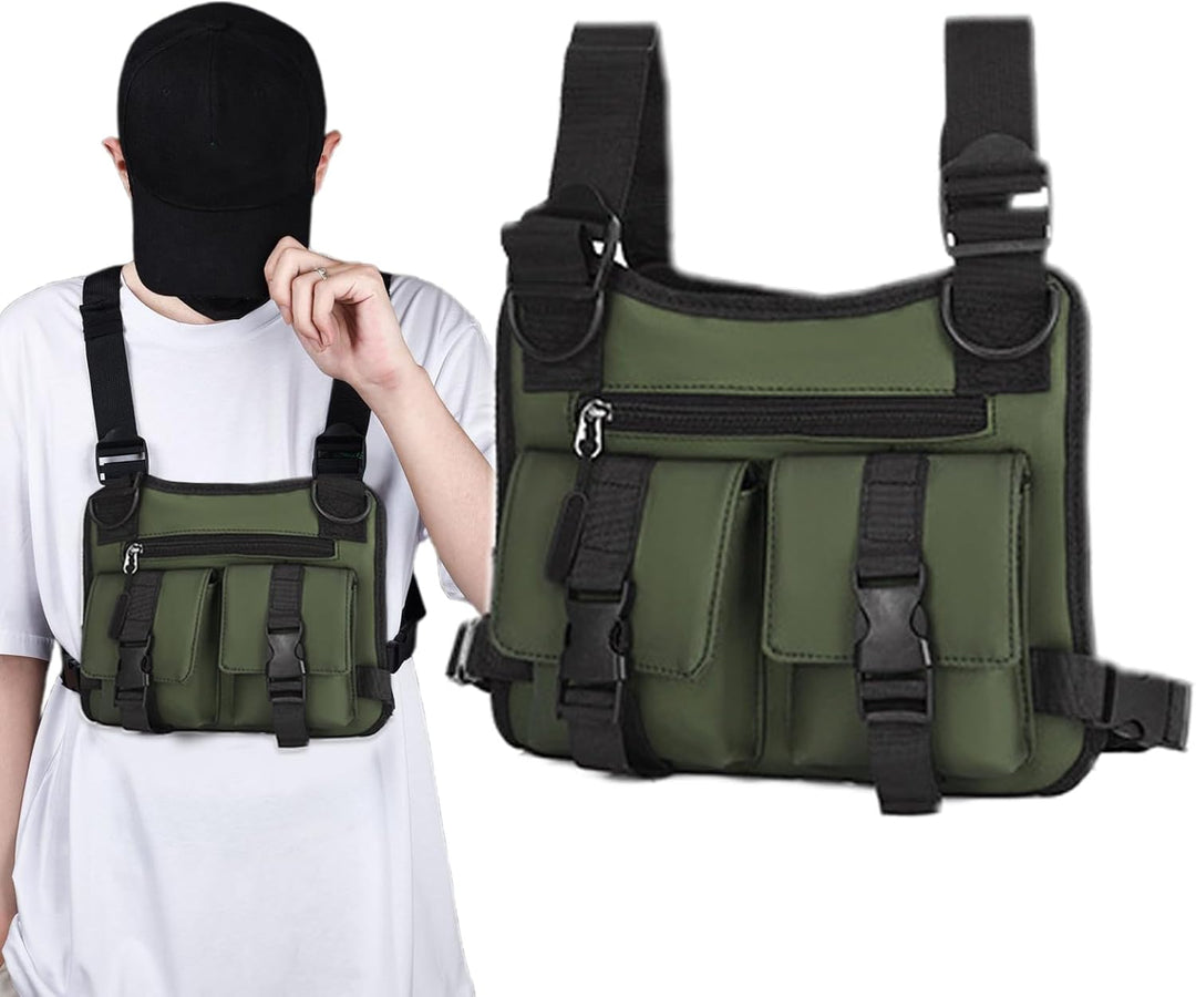 Actieve levensstijl: heren hardloopvest Dravon voor de moderne sporter, lichtgewicht en verstelbaar.