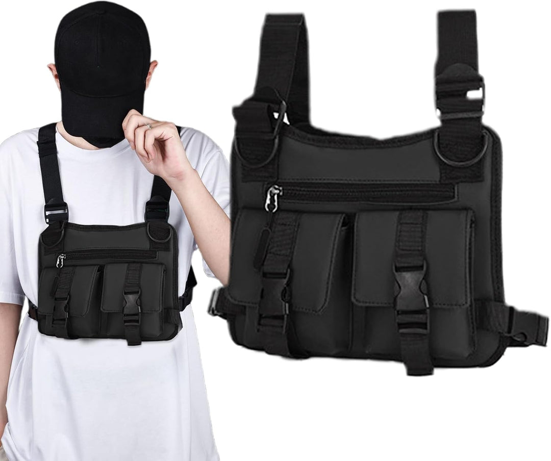 Veelzijdig heren hardloopvest, ideaal voor wandelen, joggen en fitness.