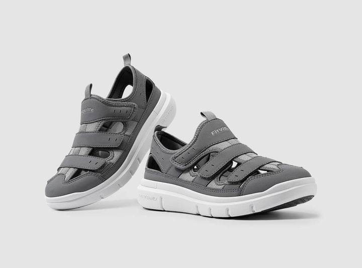 Comfortabele orthopedische heren sneaker Jens voor dagelijks gebruik, biedt voetboogondersteuning tegen hielspoor.