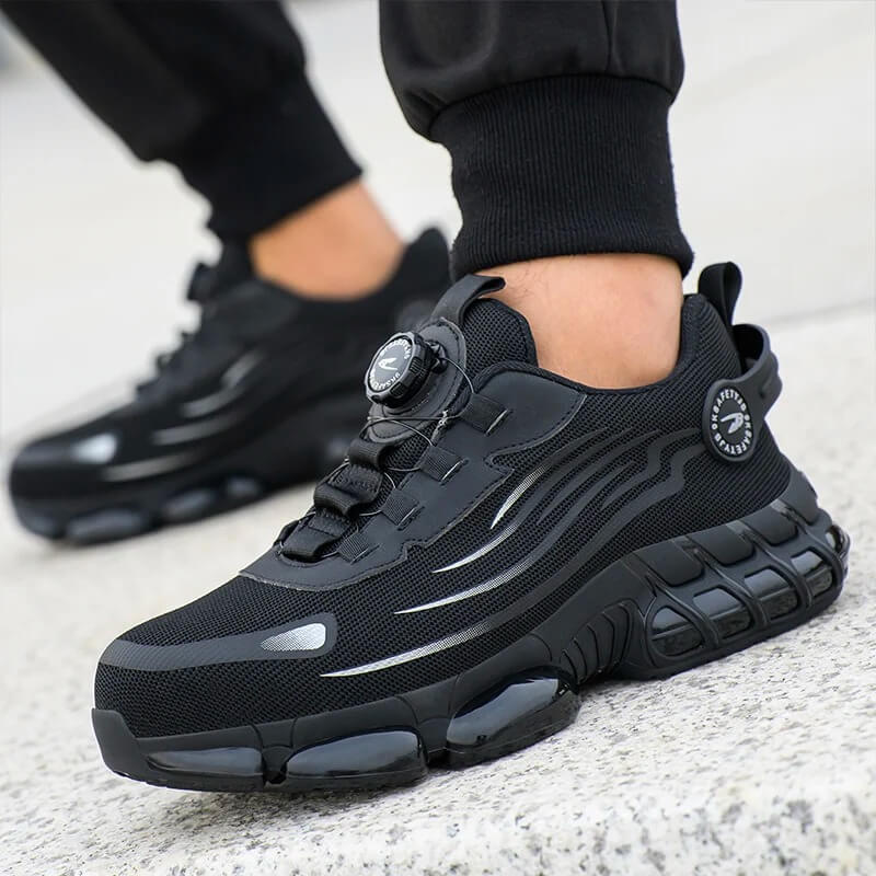 Comfortabele heren orthopedische werkschoenen Orion, ideaal voor lange werkdagen, met extra demping.