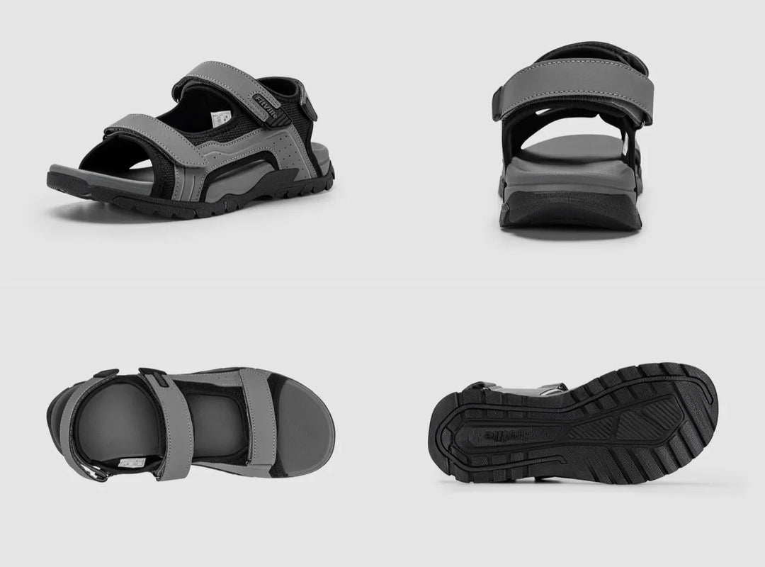 Comfortabele Yona zomer sandaal voor heren, ideaal voor lange wandelingen en warme dagen.