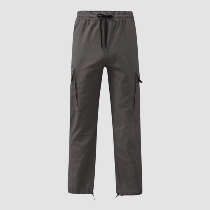 "Heren outdoor cargo broek met meerdere zakken, duurzaam en ademend ripstop-materiaal, ideaal voor avontuurlijke activiteiten
