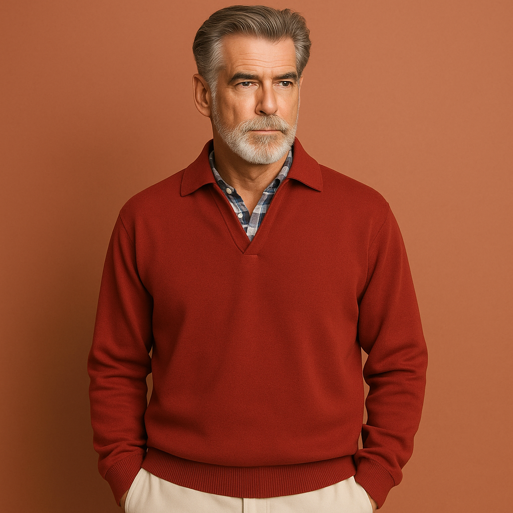 Modieuze heren polotrui, ademend en lichtgewicht. Geschikt voor casual looks in lente en zomer. Veelzijdige herenmode.