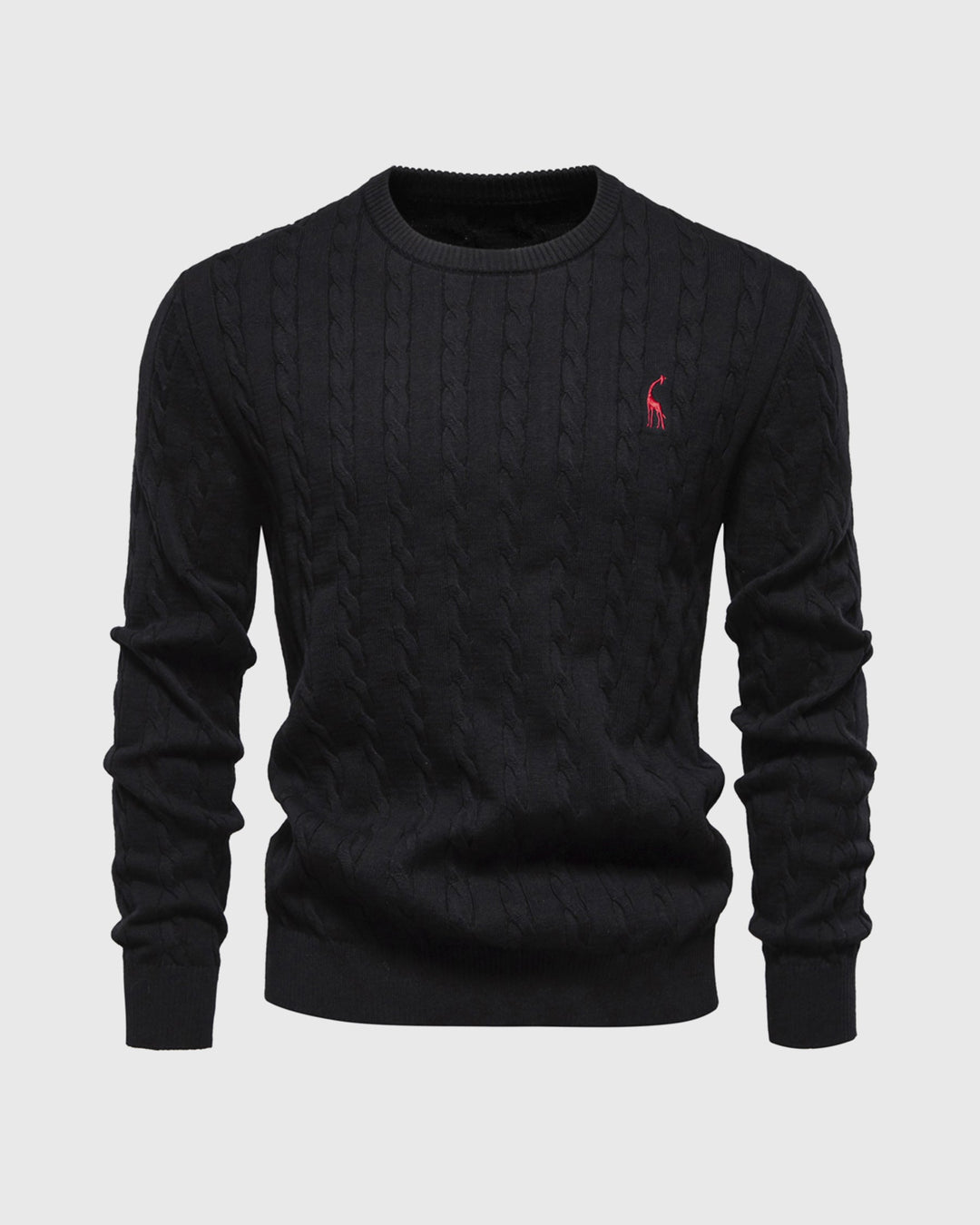 Man draagt een stijlvolle heren sweatshirt met regular fit, geschikt voor dagelijkse, casual mannenmode.
