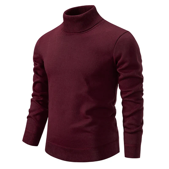 Trendy heren coltrui met slimfit pasvorm. Perfect voor de herfst en winter. Combineer elegantie met dagelijks comfort.