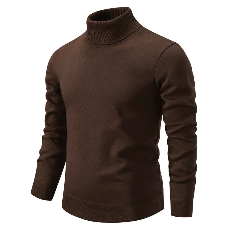 Elegante heren slimfit coltrui. De ideale wintertrui voor mannen die stijl en comfort waarderen, zowel casual als chic.