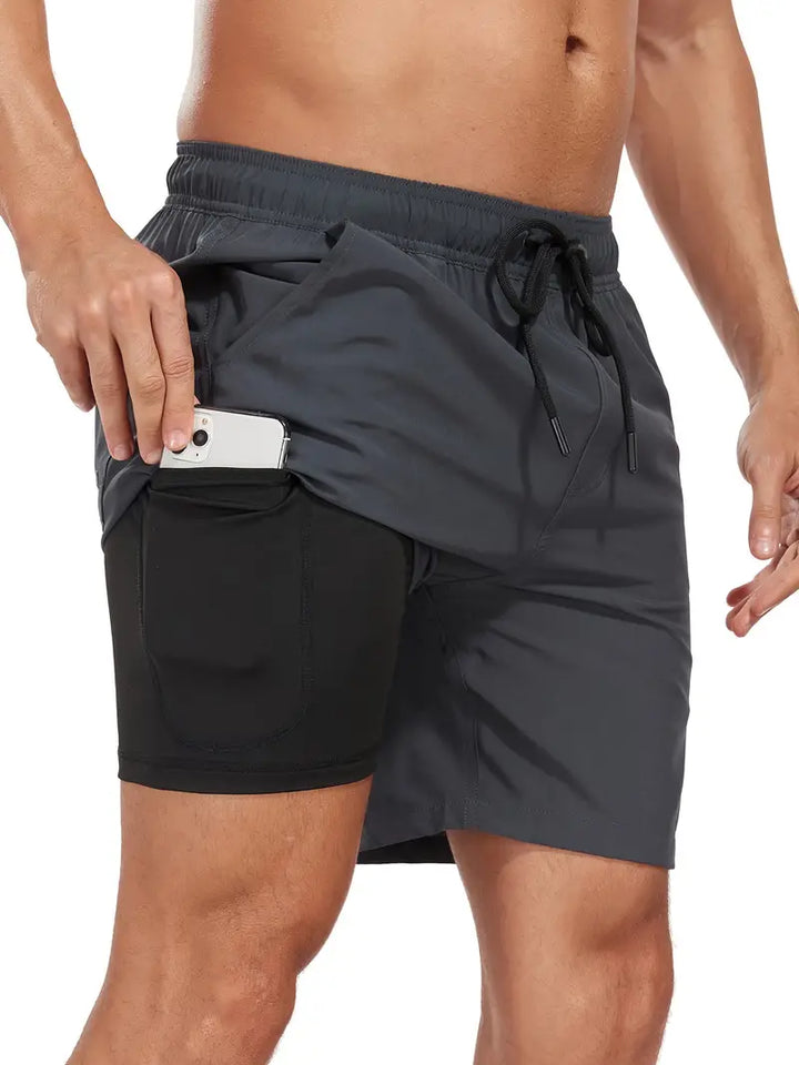 Comfortabele heren zwemkleding, sneldrogend en ademend, perfect voor zwemmen, strand en zomerse sportactiviteiten.
