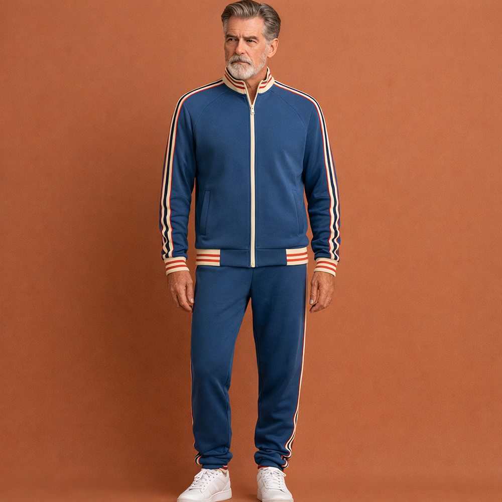 Comfortabel heren trainingspak, perfect als casual set of sportkleding voor diverse activiteiten.