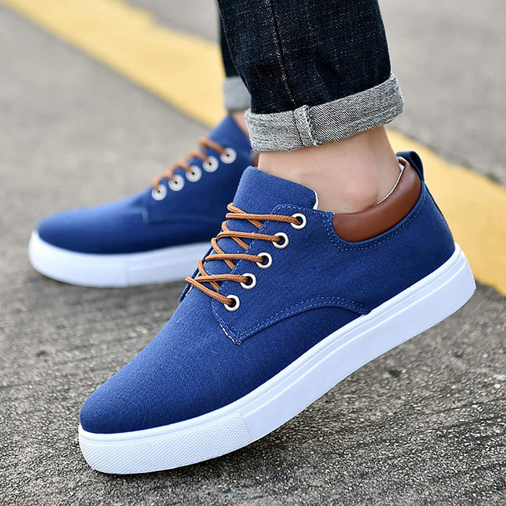 Dagelijkse heren sneakers, comfortabel en stijlvol voor elke man.