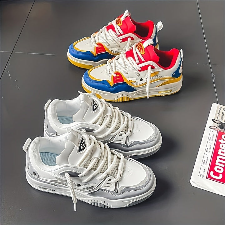Deze moderne herensneakers met dynamisch design zijn de ultieme keuze voor stijlvolle comfort.