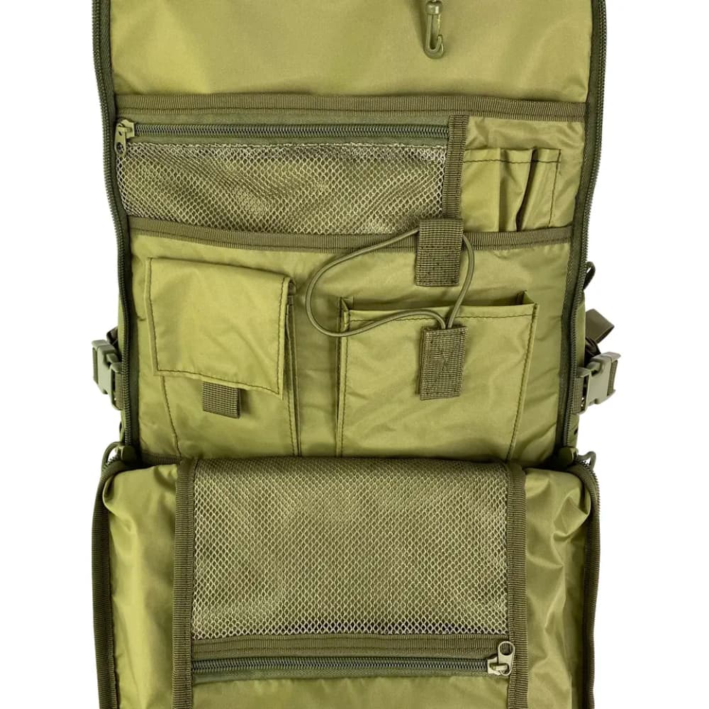 Camouflage tactische heren outdoor rugzak, duurzaam en functioneel voor reizen.