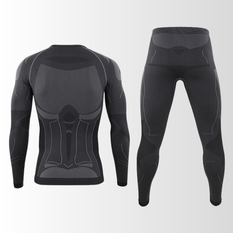 Warmte regulerend en vochttransporterend thermisch ondergoed voor heren, perfect als sport ondergoed.