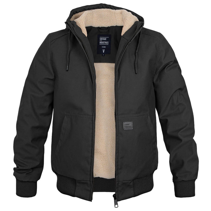 Heren warme bomber winterjas, ideaal voor koude dagen. Modieuze herenkleding voor buiten.