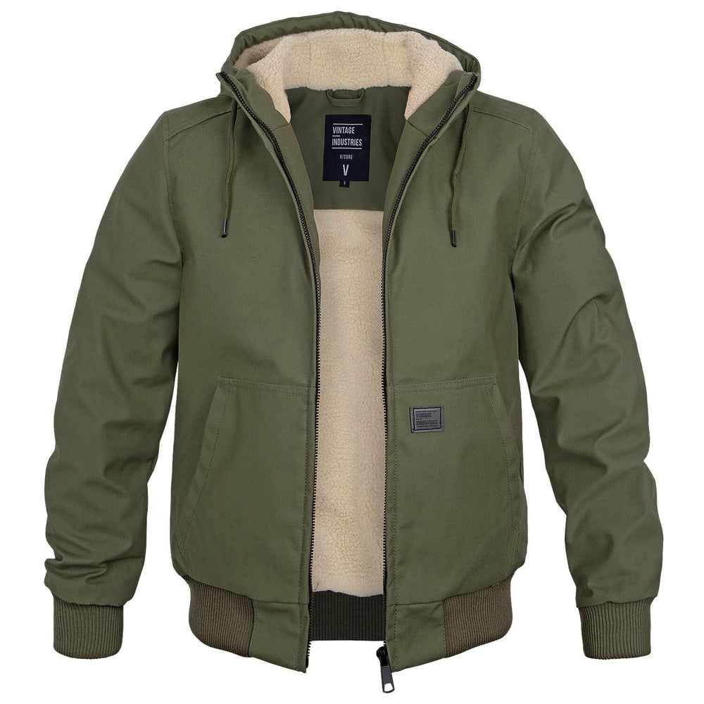 Stijlvolle heren winterjas, beschermend en warm. Casual bomberjack voor mannen.