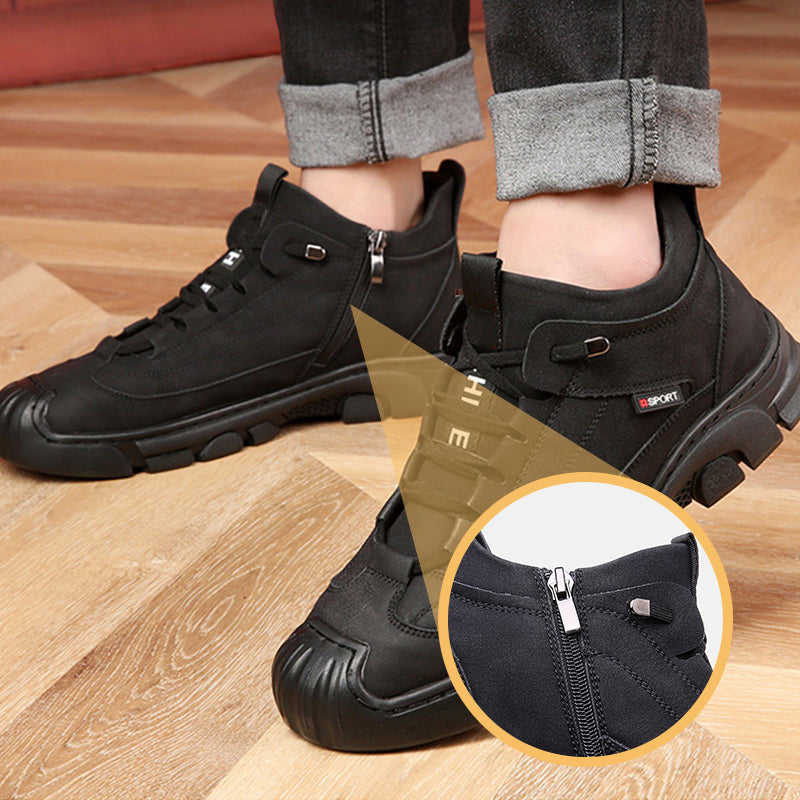 Casual heren winter sneakers-laarzen, waterdicht, gevoerd en comfortabel voor elke dag.