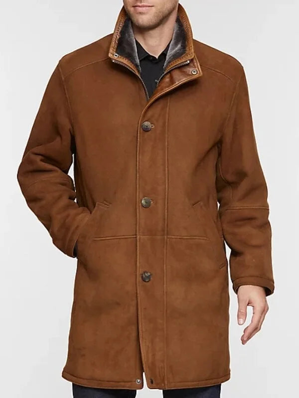 Comfortabele warme heren winterjas, waterafstotend. Beschermt tegen wind en regen; perfecte casual bovenkleding.