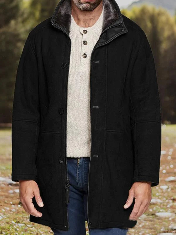 Veelzijdige heren winterjas, waterafstotend en warm. Geschikt voor diverse casual outfits en weersomstandigheden.