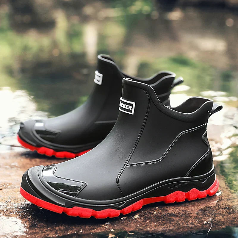 Heren waterdichte wandelschoenen voor alle terreinen. Comfortabel, antislip en duurzaam outdoor schoeisel.