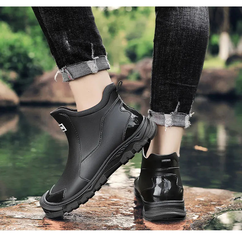 Duurzame heren trekkingschoenen, waterafstotend en ademend, ideaal voor bergwandelingen en buitensport.