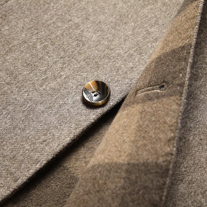 Winddichte heren jas, comfortabel en beschermend in de winter.