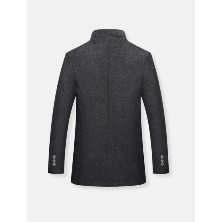 Klassieke herenmantel Jules met elegante snit. Een warme en comfortabele winterjas voor een stijlvolle man.