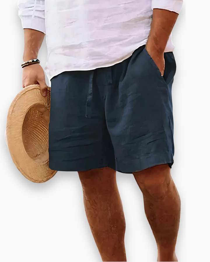 Lichtgewicht heren zomershort, ademend en comfortabel voor dagelijks gebruik in de zomer.