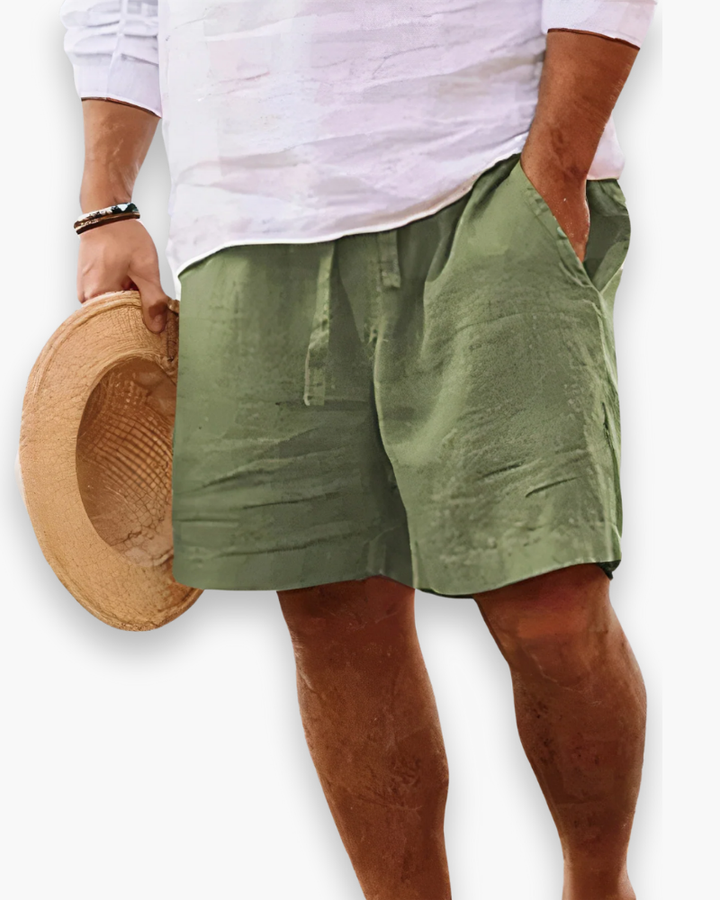 Veelzijdige herenkleding: deze ademende zomershort is ideaal voor een casual zomerse look.