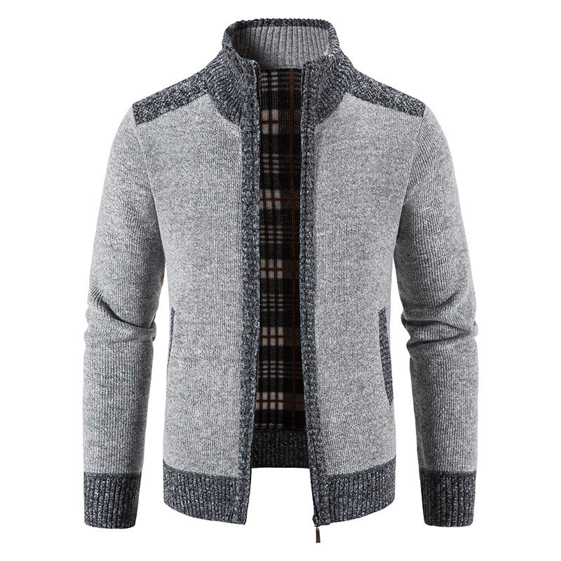 Veelzijdig herenvest met kraag, geschikt voor zowel werk als vrije tijd, casual mode.