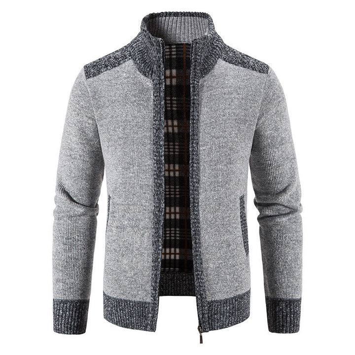 Veelzijdig herenvest met kraag, geschikt voor zowel werk als vrije tijd, casual mode.