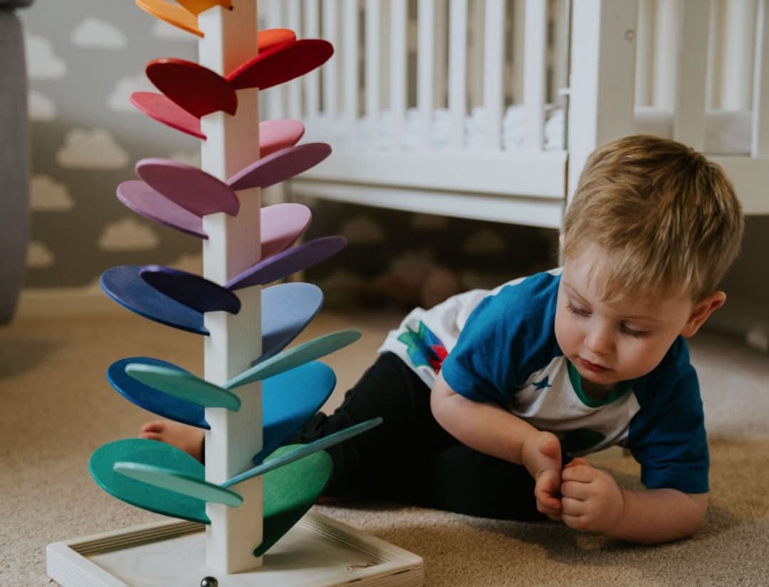 Cadeautip: duurzame houten klankboom, educatief muzikaal speelgoed voor urenlang speelplezier.