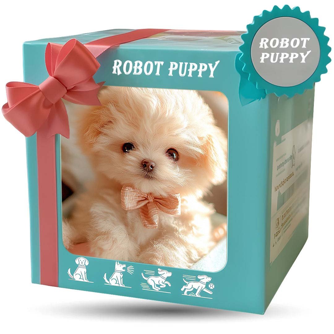 Perfect cadeau: interactieve pluchen hond met realistische bewegingen. Zorgt voor plezier & gezelschap.