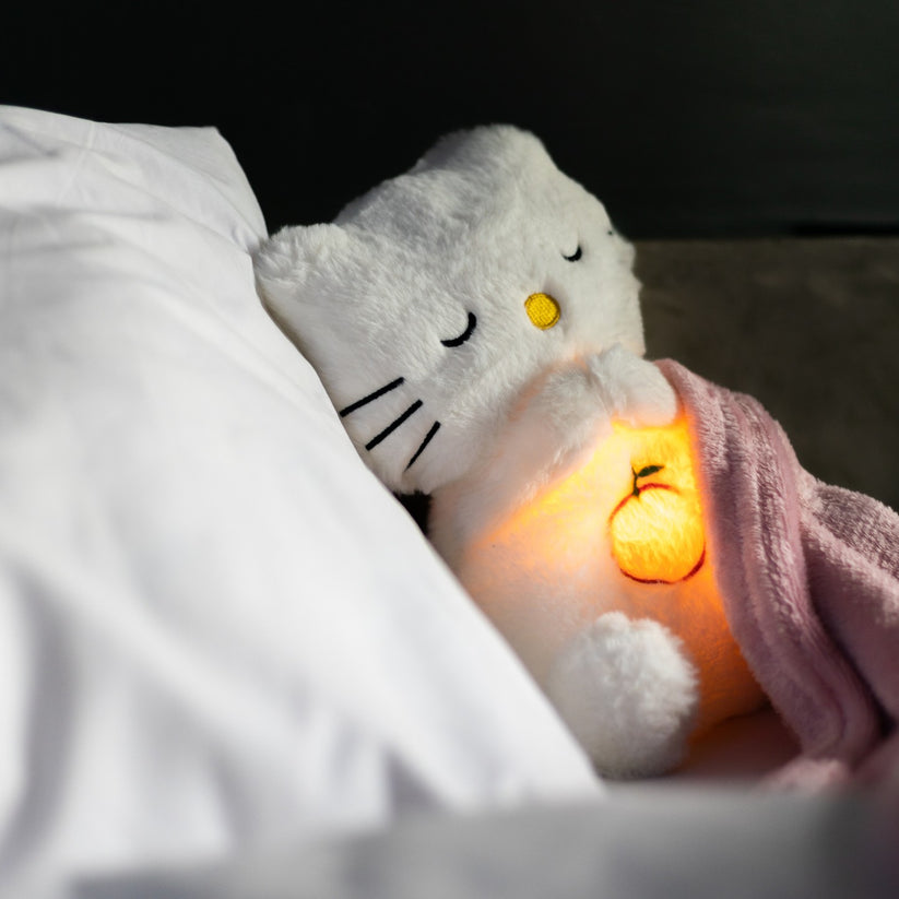 Zachte pluche knuffel, perfect cadeau voor baby, kind of volwassene voor slaap en ontspanning.