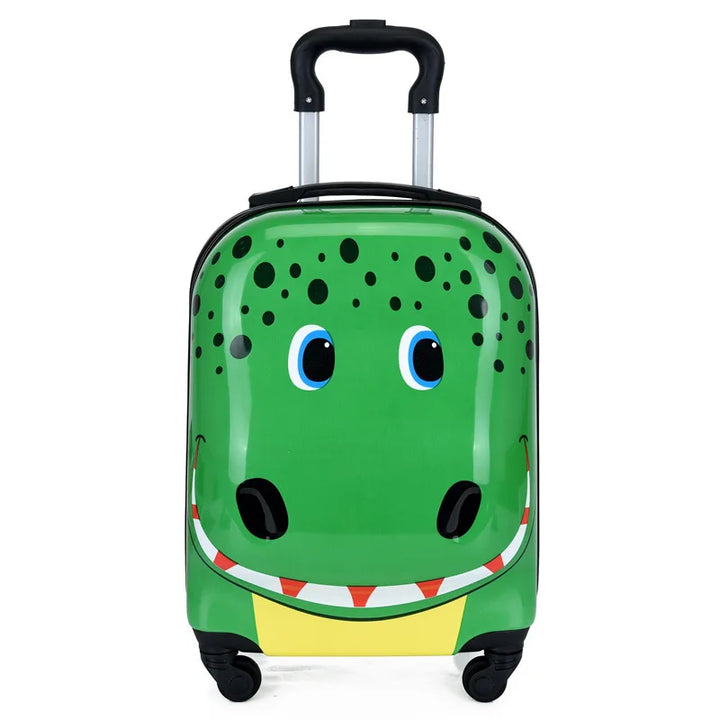Duurzame kinderreiskoffer met stevig dierenontwerp. Robuuste trolley voor alle avonturen en reizen.