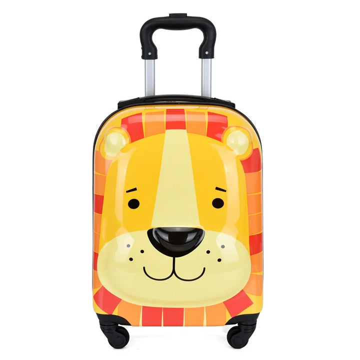 Vrolijke kindertrolley met speels dierenmotief. De perfecte lichtgewicht koffer voor je kleine ontdekkingsreiziger.