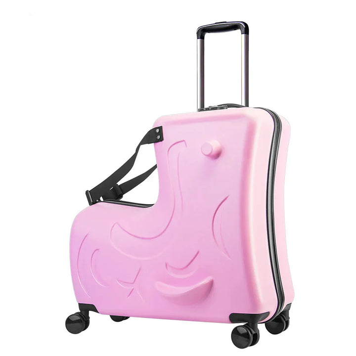 Pony thema kinderreiskoffer Milan met zitfunctie, speciaal ontworpen voor jonge avonturiers.