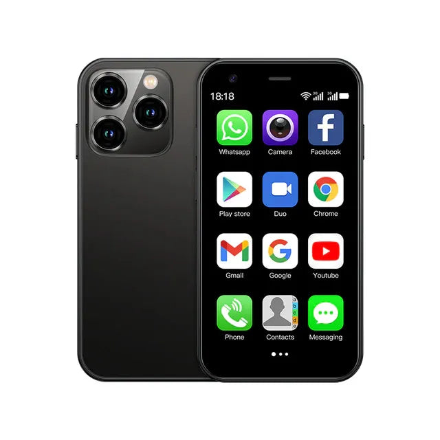 Kindersmartphone met bluetooth en wifi; educatief speelgoed voor digitale ontdekking en veilig leren.