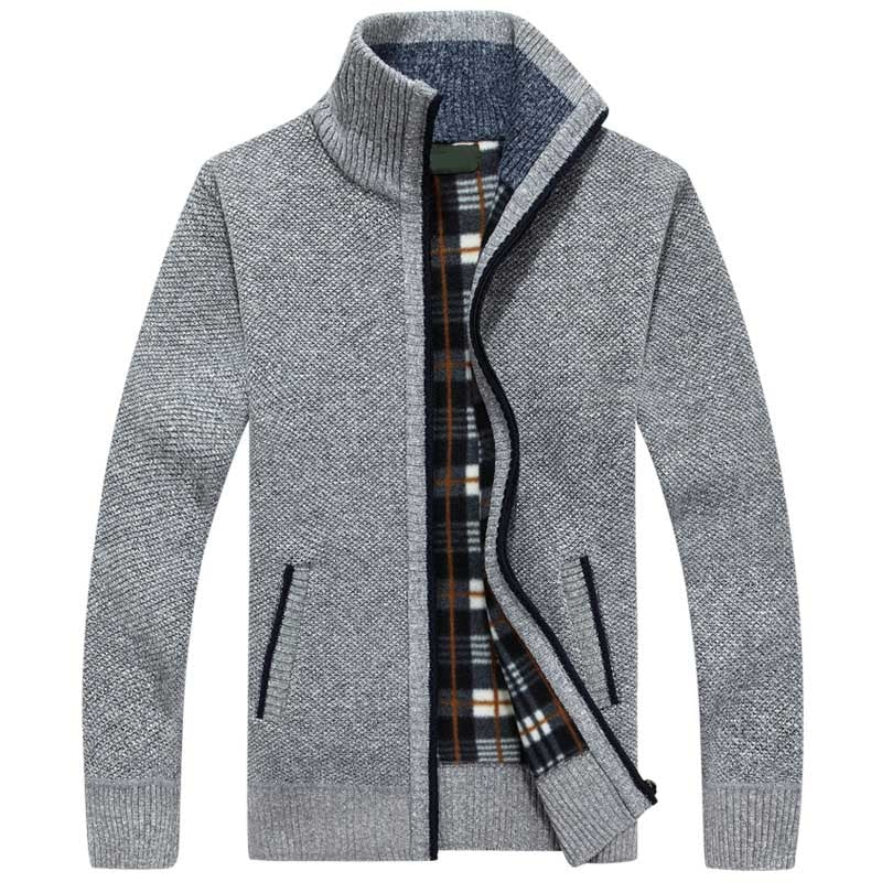 Tijdloos herenvest, klassiek model, zacht en warm. Essentiële bovenkleding voor elke man.