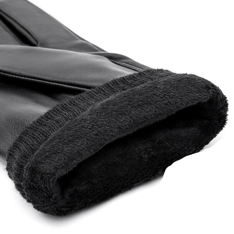 "Klassieke leren handschoenen voor heren, premium kwaliteit in bruin, warme voering, stijlvol en functioneel ontwerp."