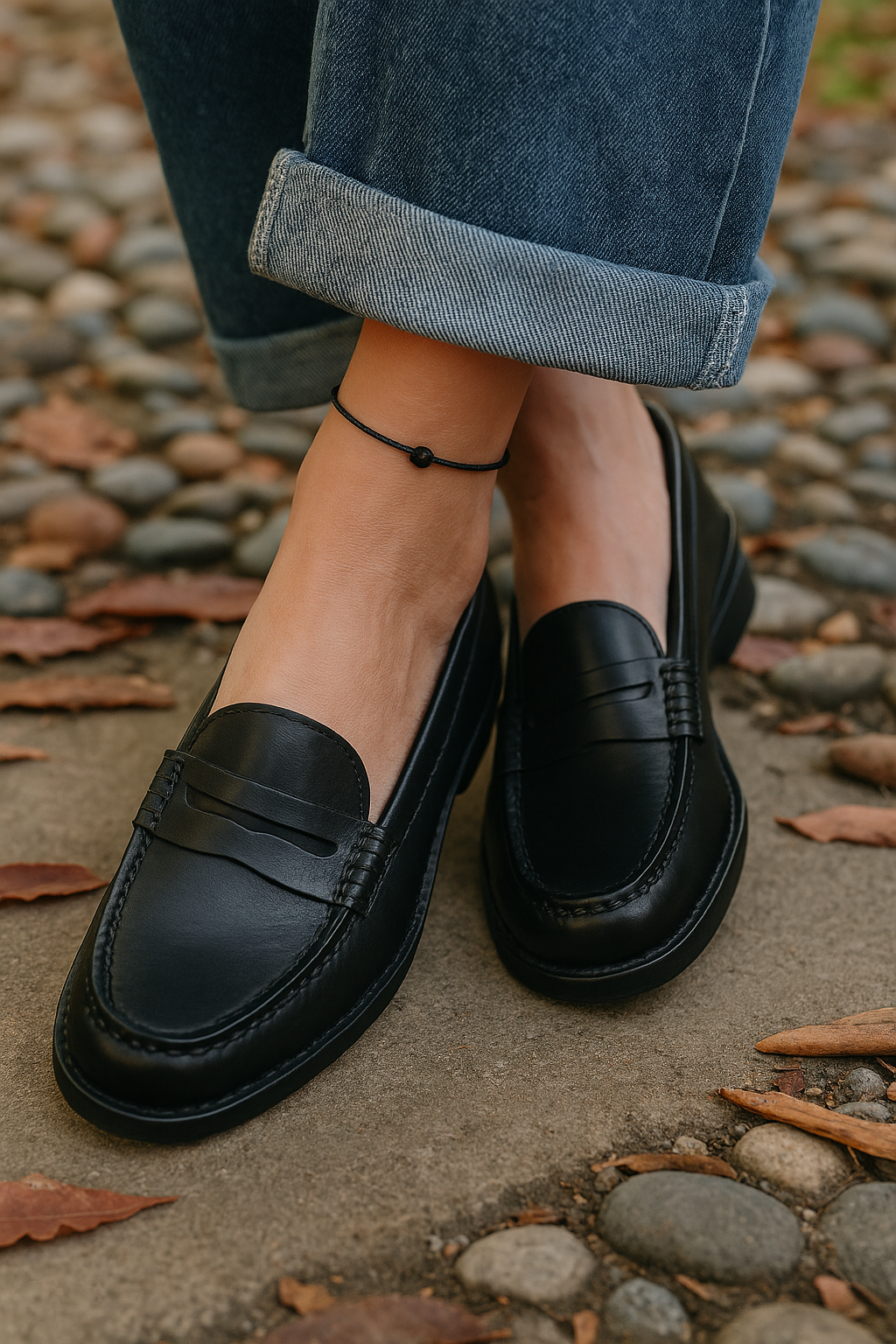 Mooie dames penny loafers voor instapgemak; comfortabele elegante schoenen perfect voor zowel zakelijk als casual gebruik.