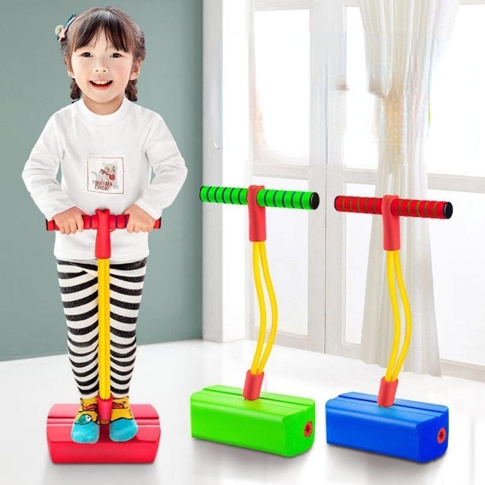 Kleurrijk en veilig schuim bouncy speelgoed met lichteffecten voor kinderen, stimuleert spel en motoriek.
