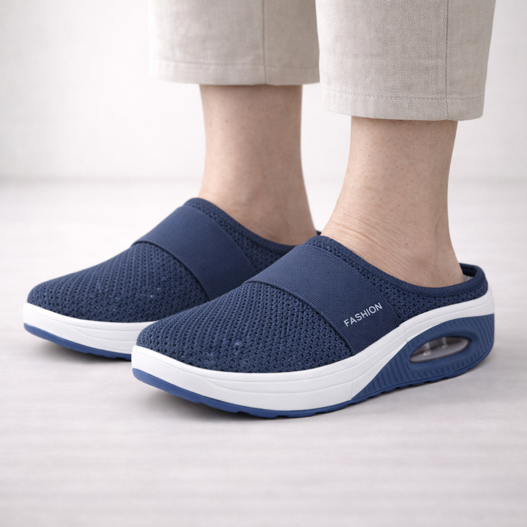 Lagoz Lily lichtgrijze dames sandalen met comfortabele steunzool