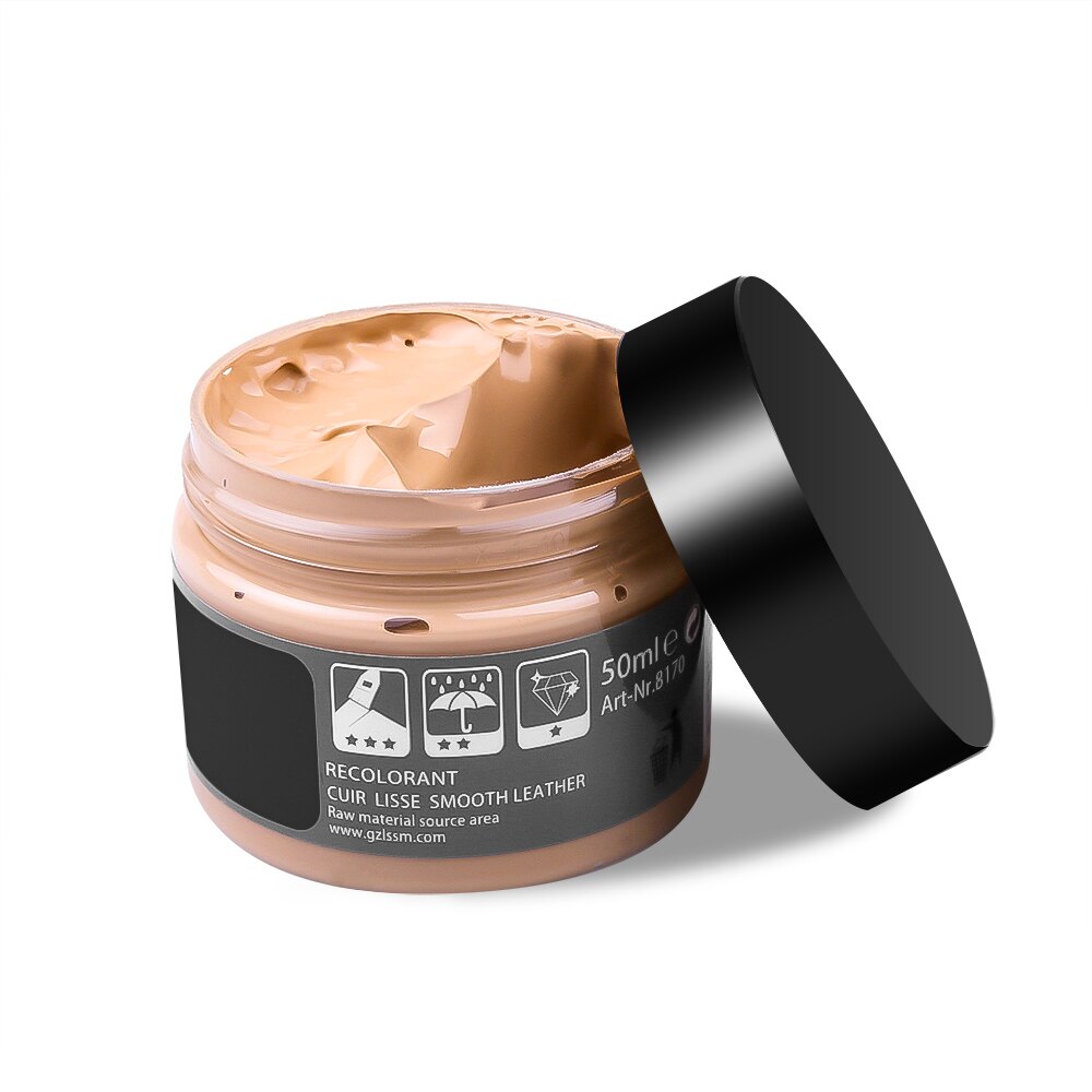 Leer restauratie balm voor meubels & bekleding. Herstelt krassen, scheuren en kleur van leder.