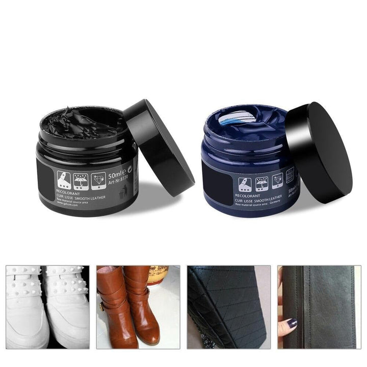 Intensief voedende en herstellende leder restauratie balm voor meubels, banken en auto bekleding.