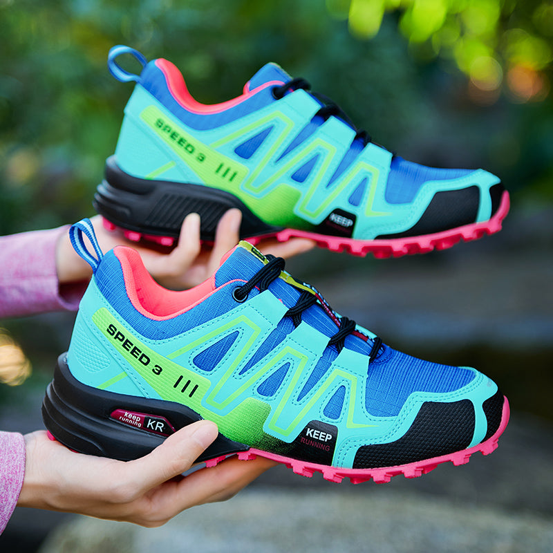 Comfortabele heren waterdichte wandelschoenen, ademend en antislip, voor lange trekkingtochten.