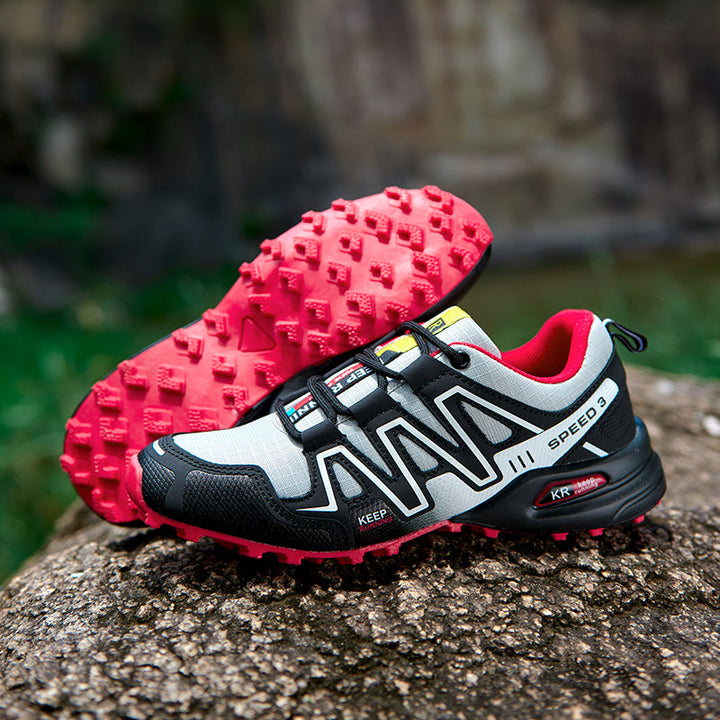 Unisex antislip wandelschoenen, waterdicht en lichtgewicht, voor veilige en comfortabele wandelingen.