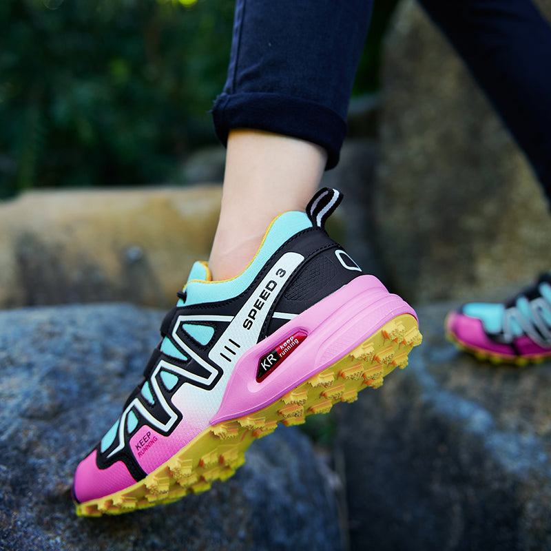 Comfortabele heren waterdichte wandelschoenen met antislipzool voor alle terreinen en outdoor avonturen.